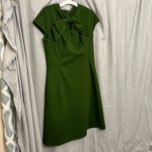 1960’s MIDI Mod Dress Dark Green Size 6